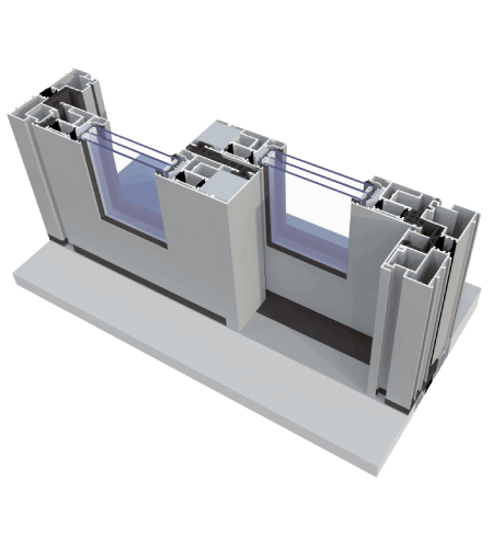 Systèmes coulissants en aluminium HST - Lanko